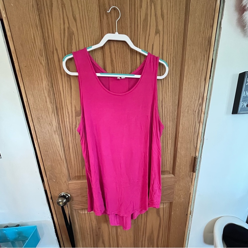 Cato pink tank top - Size 18/20W